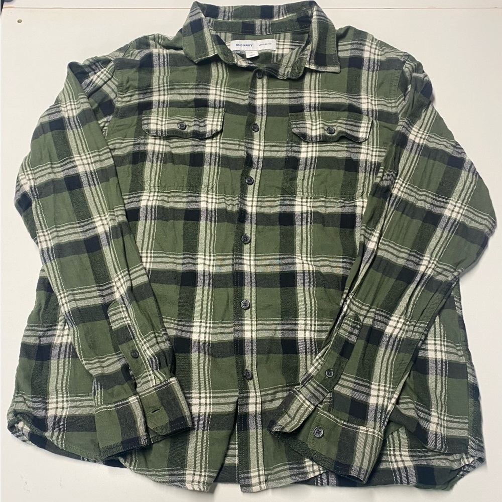 Old Navy Regular Fit Flannel - XL
